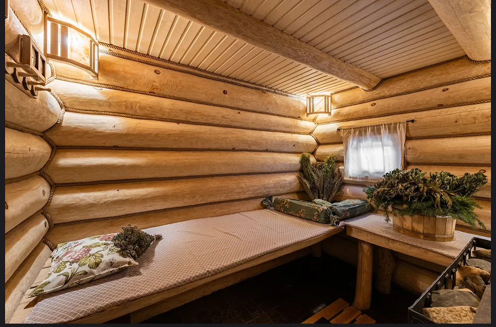 Женская спа-баня с массажем и индивидуальным парением